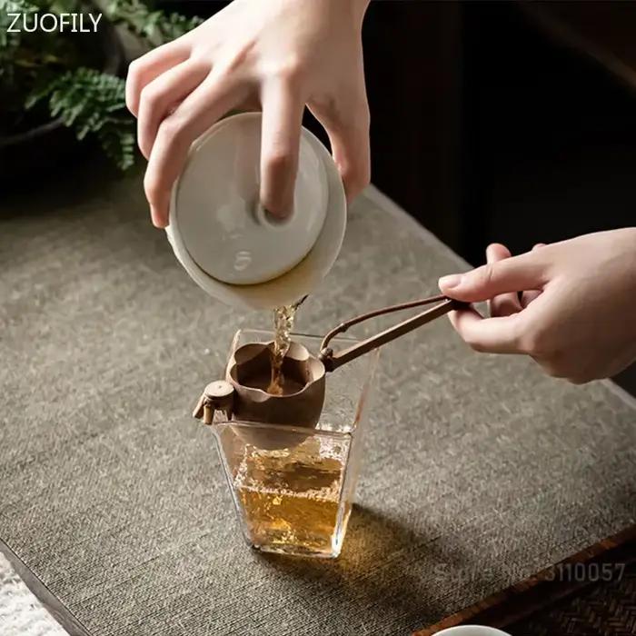 Infuseurs à thé en rotin de bambou