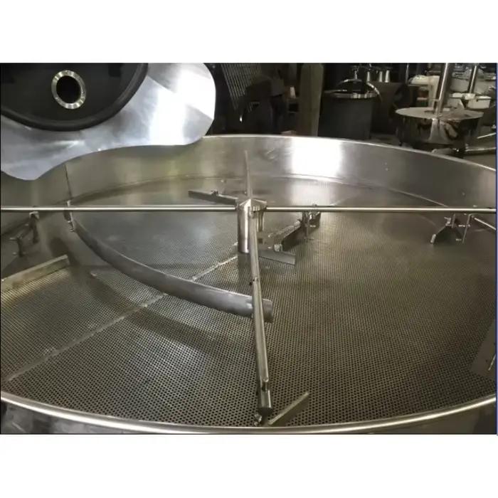 Torréfacteur industriel personnalisé en acier inoxydable pour la torréfaction commerciale de café avec fonction de réglage de la chaleur et capacité de chargement allant jusqu'à 62kg