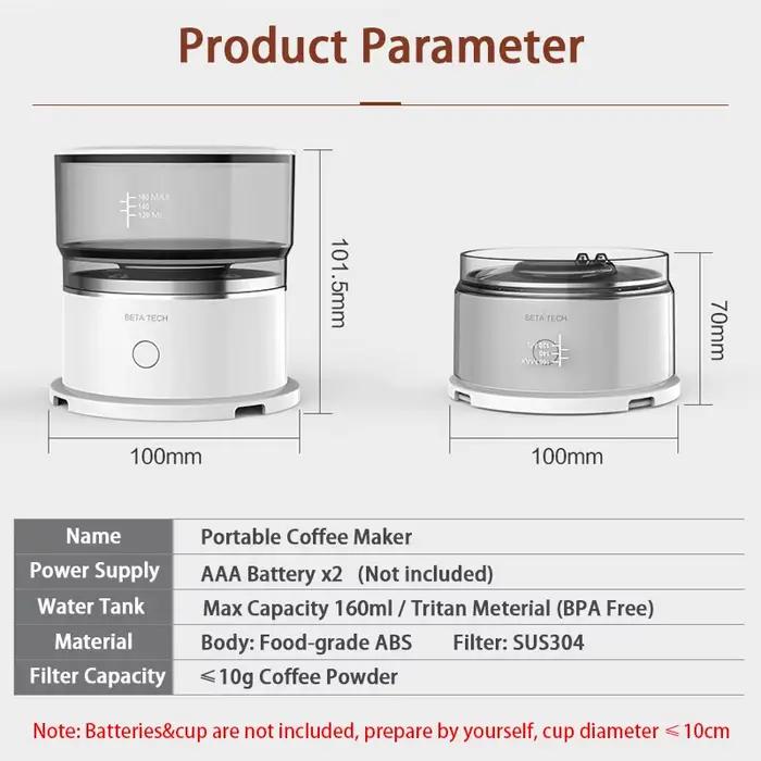 Mini cafetière main-PMurcia