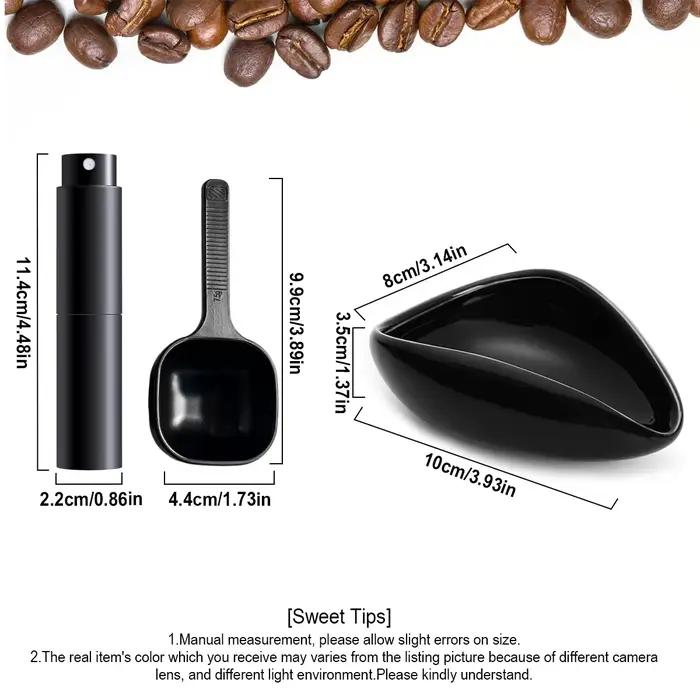 Leeseph – tasse doseuse de grains de café et Kit de flacon pulvérisateur pour Bar