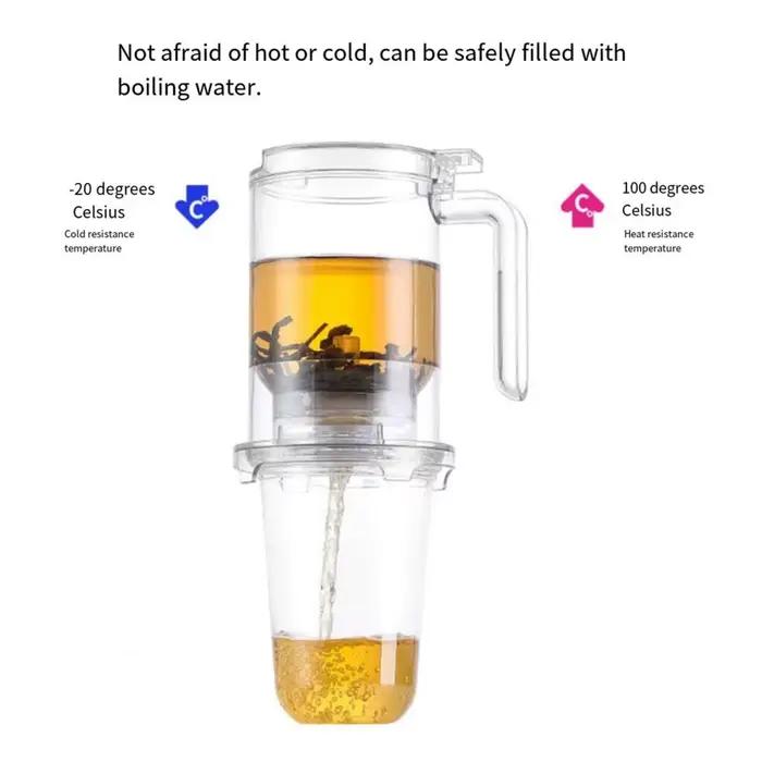 Tasse infuseur à thé avec couvercle
