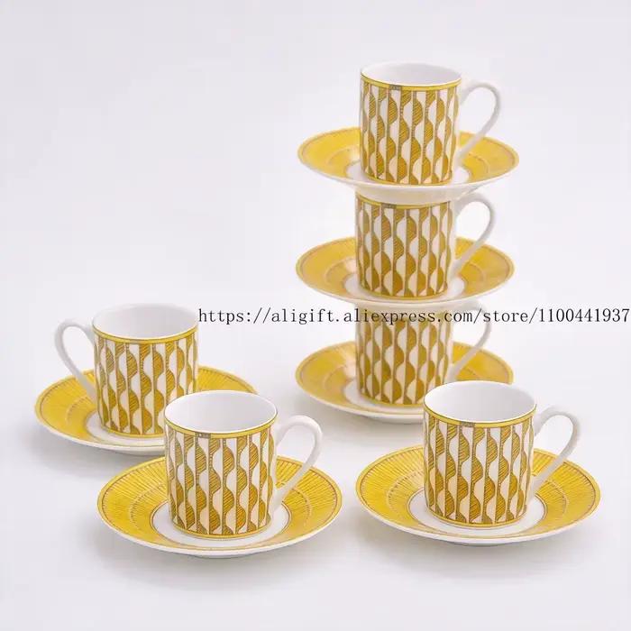 Tasses à café en céramique européennes d'italie