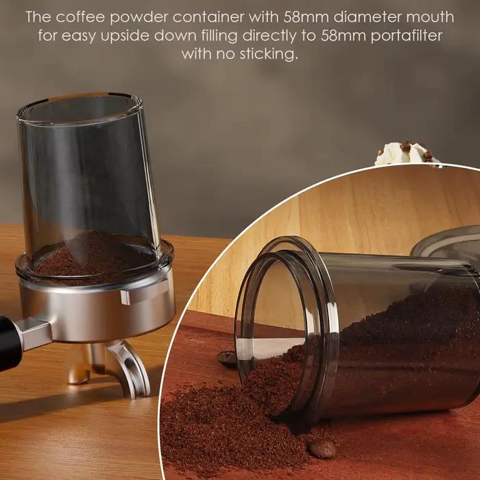 BioloMix-Moulin à café électrique conique avec support perfecto