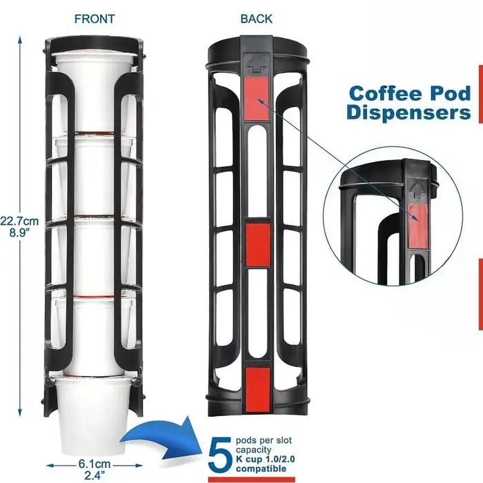 OCOOSO K porte-gobelets porte-dosette de café cafetière Capsules distributeur de stockage K dosette organisateur