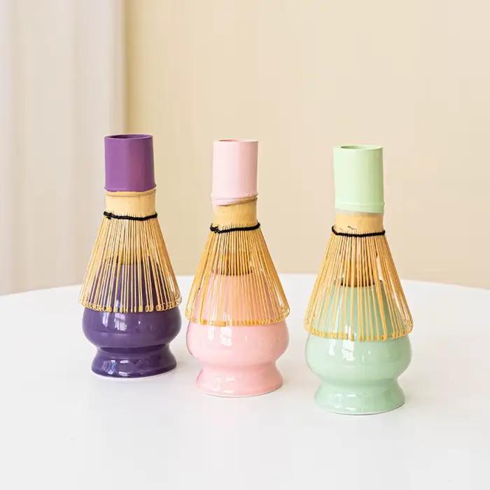Fouet Matcha traditionnel en bambou