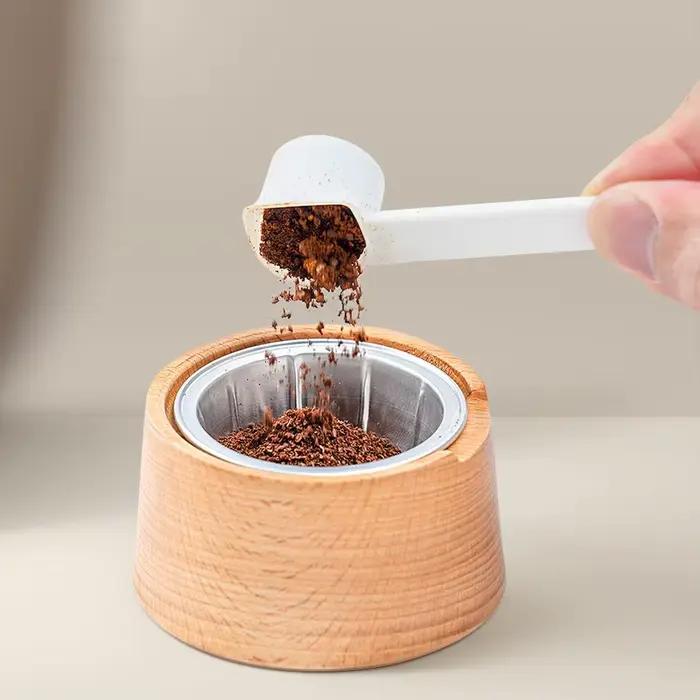 Porte-capsules de café en silicone jetable