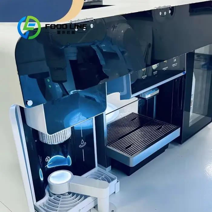 Kiosque de café robotisé intelligent personnalisé