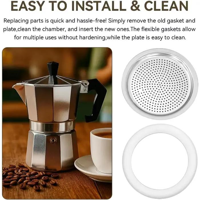 BIALETTI Bague d'étanchéité pour cafetière Moka – Joint de rechange pratique