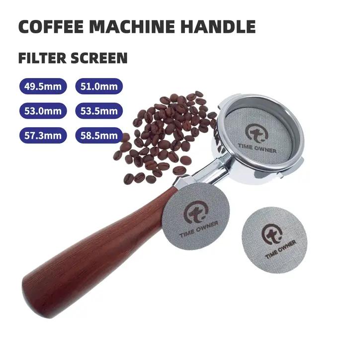 Écran filtrant à café réutilisable en acier inoxydable gris clair pour une filtration précise et une tasse de café pur et doux à offrir pour les amateurs de café