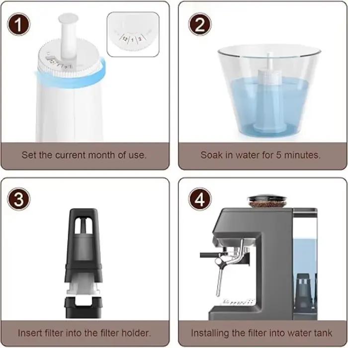 Filtre à eau Compatible pour Machine à café
