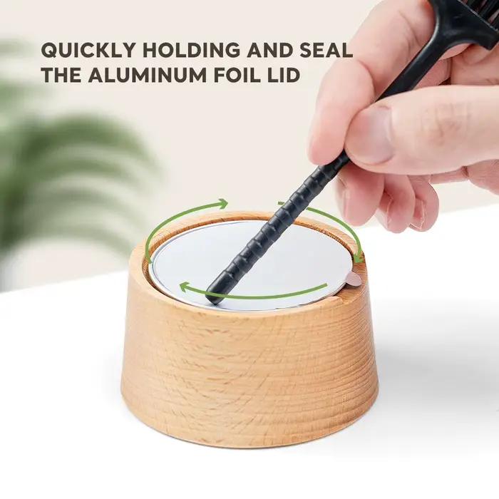 Porte-capsules de café en silicone jetable
