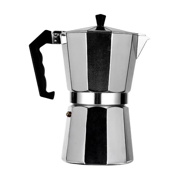 Cafetière en alliage Moka Pot 50ml 100ml 150ml 300ml 450ml 600ml percolateur à expresso Pot