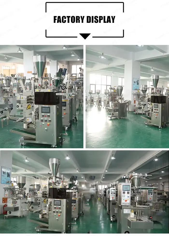 Machine d'emballage verticale entièrement automatique pour sachets de thé