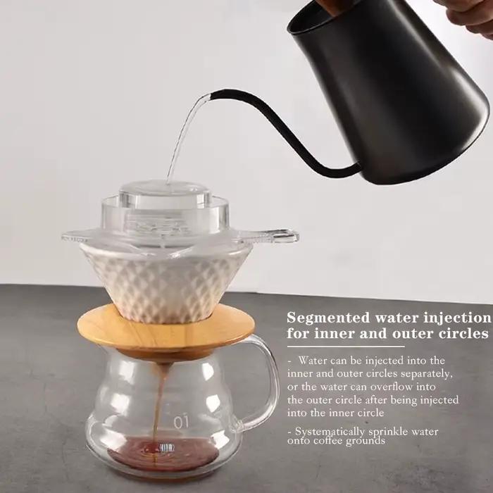 CAFEMASY filtre à café infusion à la main douche goutte