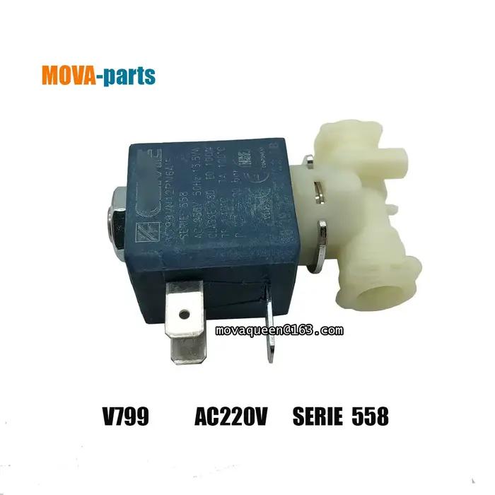 Accessoire pour machine à expresso électrovanne en métal et plastique 220V haute pression pour nettoyage et préparation de café