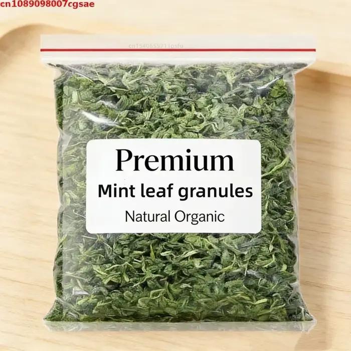 Feuilles de menthe fraîches naturelles de haute qualité