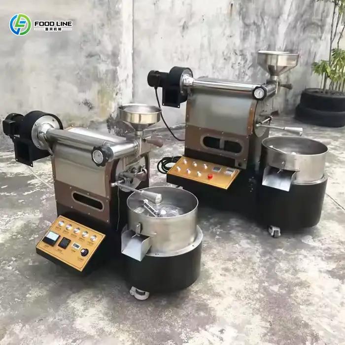 Machine à décortiquer les grains de café à sec personnalisable pour grosses exploitations agricoles occasions de production durable