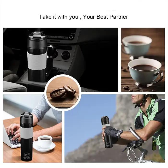 ICafilasOriginal Portable presse française cafetière tasse de voyage isolée groupe Premium sera meilleur