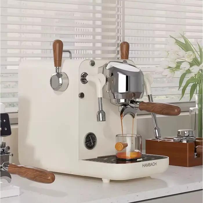Machine à café semi-automatique Hambach 7121 de style italien pour usage domestique