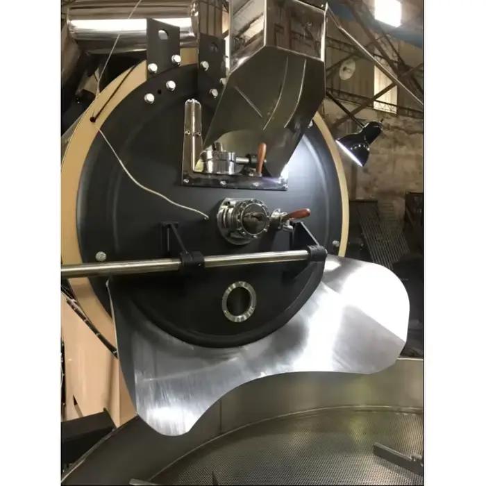 Torréfacteur industriel personnalisé en acier inoxydable pour la torréfaction commerciale de café avec fonction de réglage de la chaleur et capacité de chargement allant jusqu'à 62kg