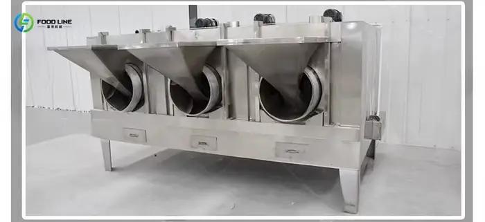 Torréfacteur à tambour automatique Commercial personnalisé