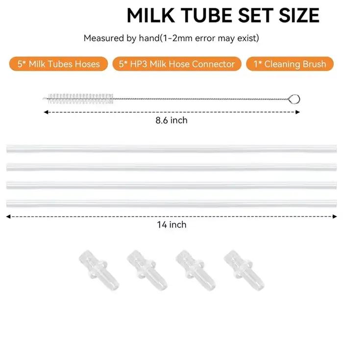 A67Z pour Machines à café Jura remplacement jeu de tuyaux de lait connecteurs HP3 pour tuyau