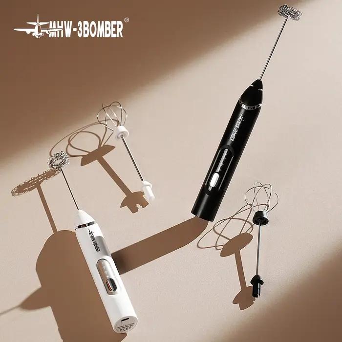 Mousseur à lait électrique portatif Rechargeable MHW-3BOMEBR