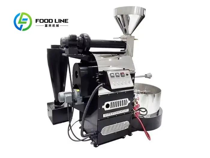 Torréfacteurs électriques commerciaux Beans Home Factory 1kg 2kg 3kg 6kg pour machine à torréfier le café