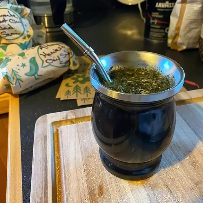 Tasse Yerba Mate en acier inoxydable 304