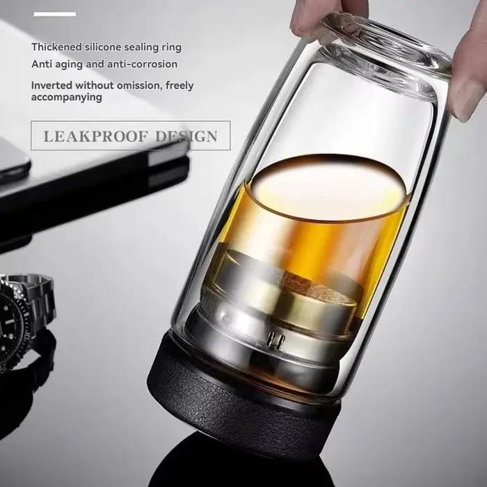 Bouteille d'eau en verre de 450ML