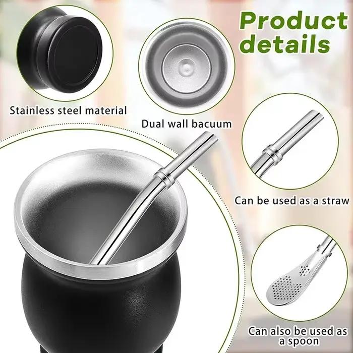 Tasse Yerba Mate à Double paroi