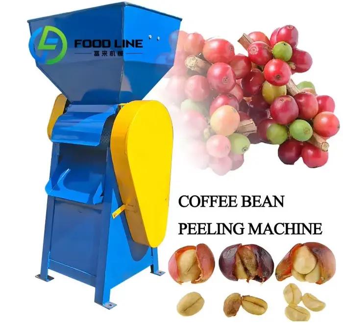 Machine à décortiquer les fèves de cacao 50 kg/h à 800 kg/h pour usine de café