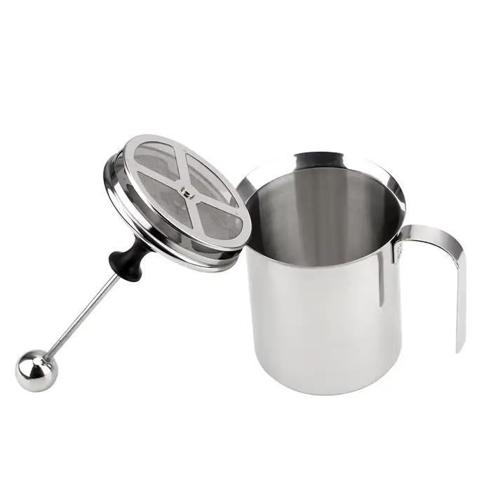 Mousseur à lait manuel, outils de cuisine, 400 ml, 800ml