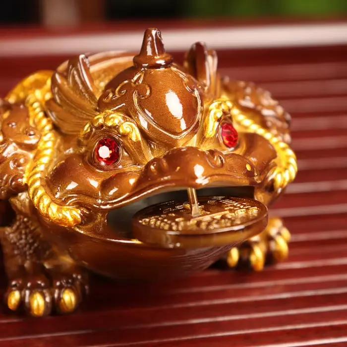 Figurine de thé en résine chinoise
