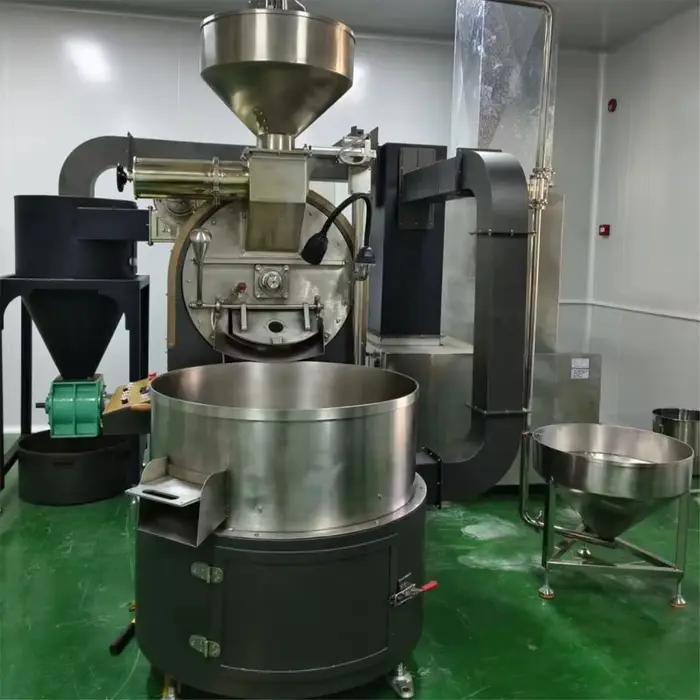 Machine industrielle de torréfaction et de séchage de café électrique automatique de grain