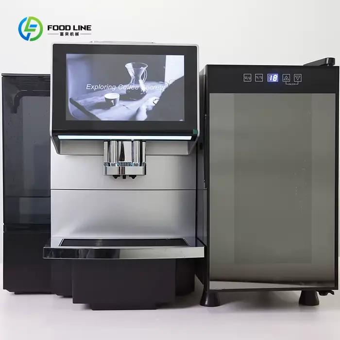 Machine à café italienne professionnelle entièrement automatique personnalisée