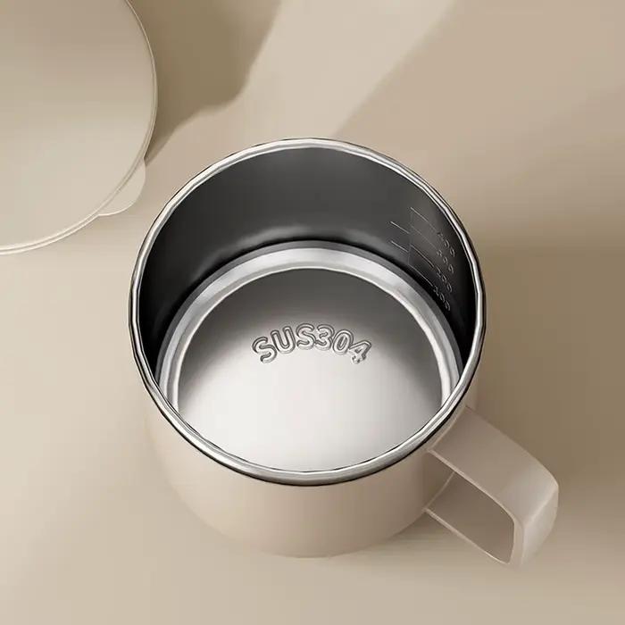 Tasse à café isolée de 400ML avec couvercle