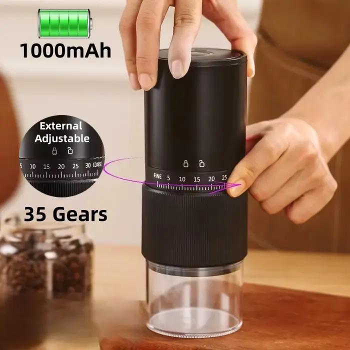 Moulin à café électrique portable