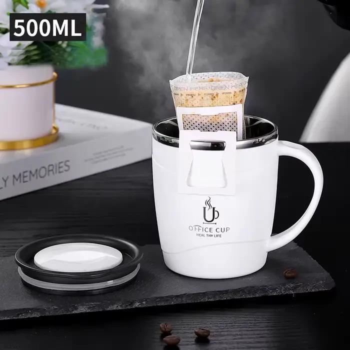 Tasse à café en acier inoxydable 304