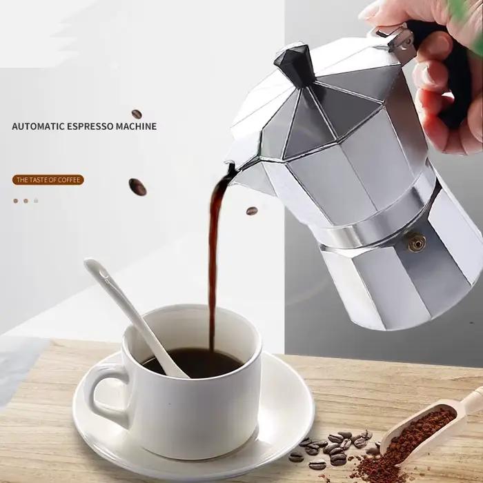 Cafetière moka italienne en alliage manuel