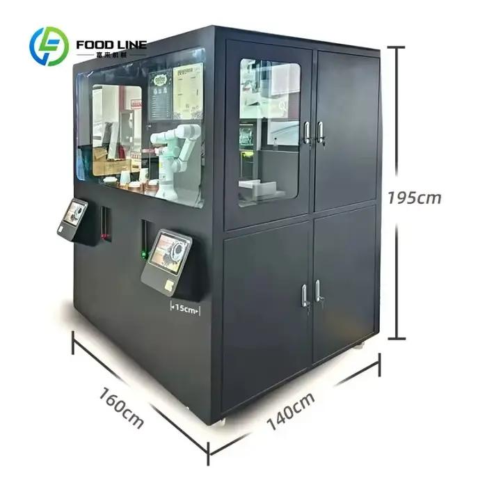 Machine à café CNC commerciale personnalisée