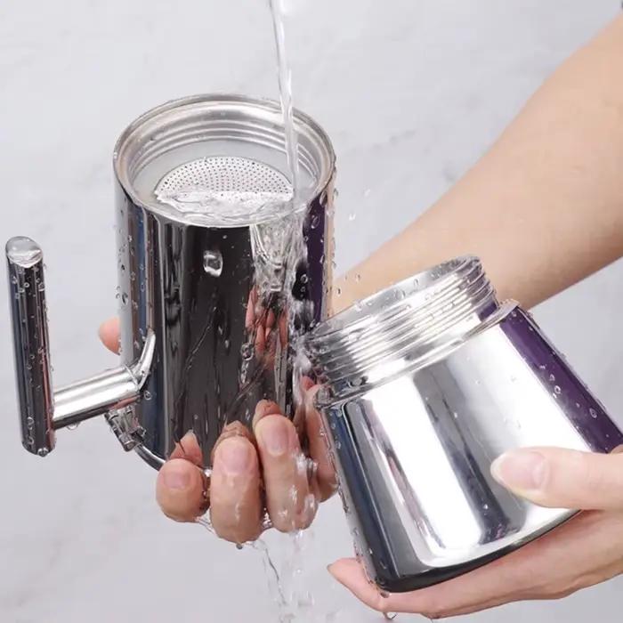 Cafetière italienne en acier inoxydable 200/300/600 ML