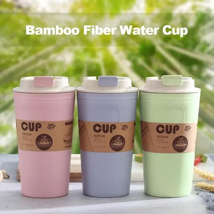Cuillère à café en fibre de bambou réutilisable
