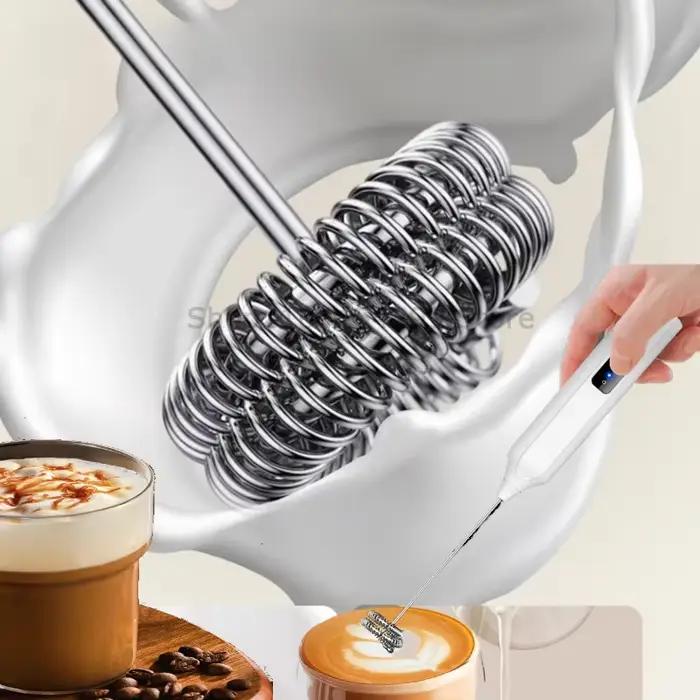Mousseur à café électrique et batteur à œufs portatif multifonctionnel pour une expérience de café et de cuisine inégalée occasions spéciales moments de détente