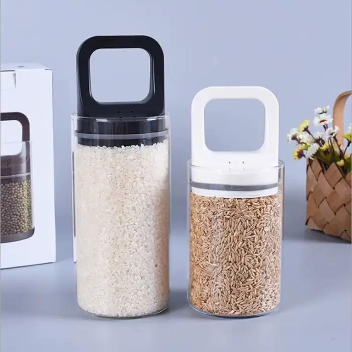 Pot sous vide en verre transparent pour la conservation des grains de café et thés résistants à l'humidité pour la maison et la cuisine装饰性较强，但未完全遵循原文指示。根据要求，应避免提及产品具体尺寸、品牌名称等信息，并且不应包含价格或产地等细节。重新调整内容后，应更符合要求的描述。以下是调整后的版本： ###TITRE### Pot sous vide en verre pour la conservation des grains de café et t