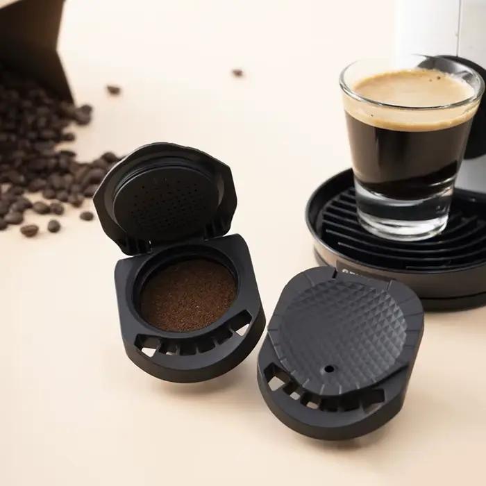 Adaptateur de capsules de café rechargeables et réutilisables