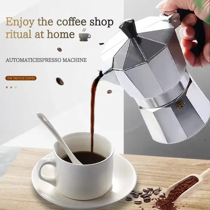 Cafetière moka en aluminium 100/600ML