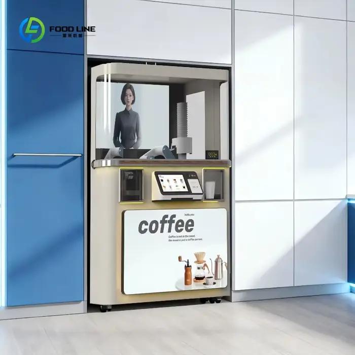 Machine à café robotisée personnalisée