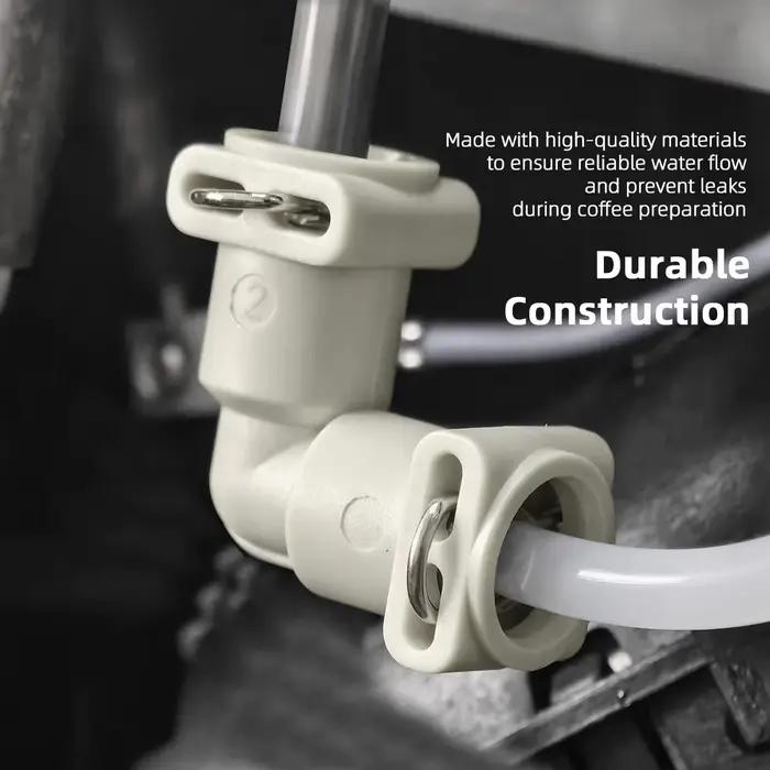 Connecteur de liquide en forme de L pour Machine à café