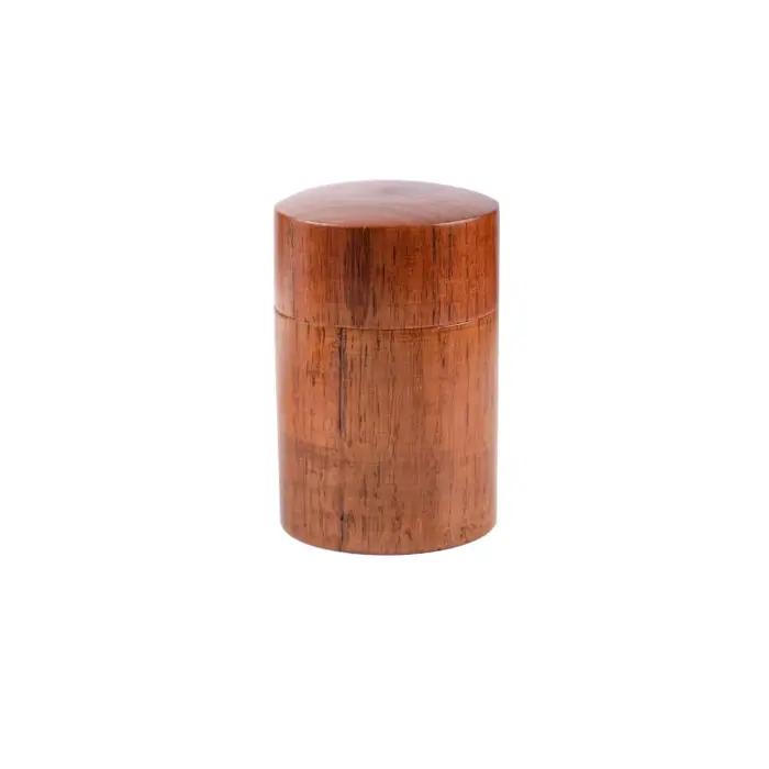 Boîte à thé en bois massif faite à la main
